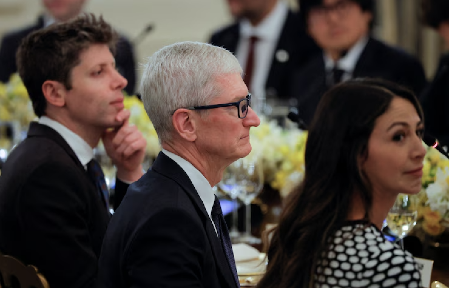 Leaders meeting around a conference table